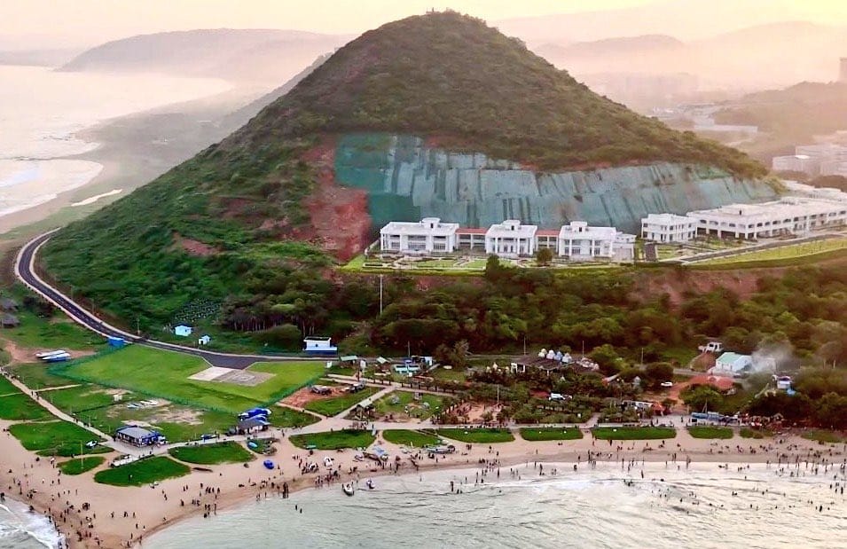 Taj and Leela show interest in rushikonda buildings