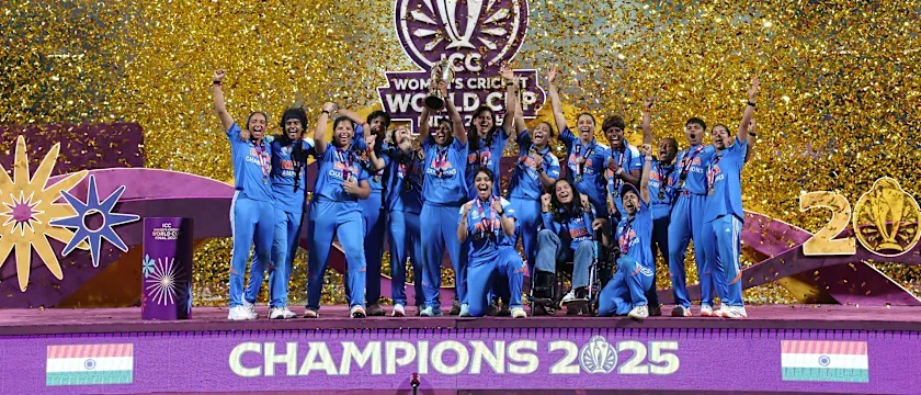 India crowned Women's World Cup champions in midnight magic