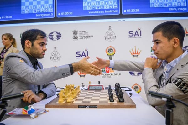 Indian grandmasters shine in Chess World Cup third round