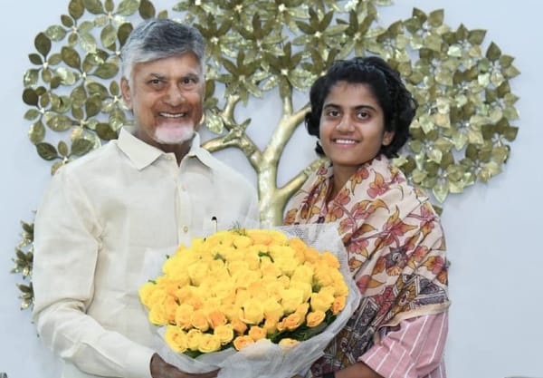 Andhra honors cricket star Shree Charani with rewards