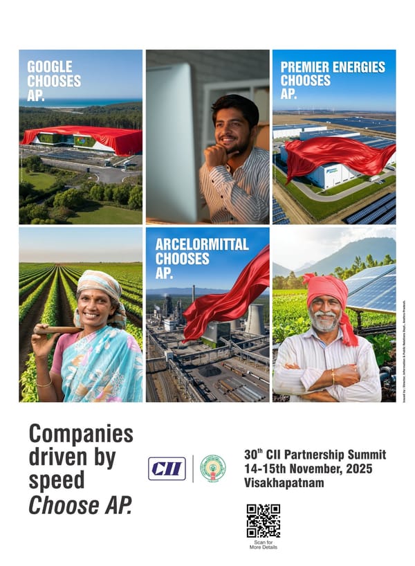 Andhra eyes ₹9.8 lakh crore investments at CII Summit