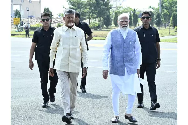 Naidu rallies NDA to champion Modis Andhra projects Naidu rallies NDA to champion Modis Andhra projects