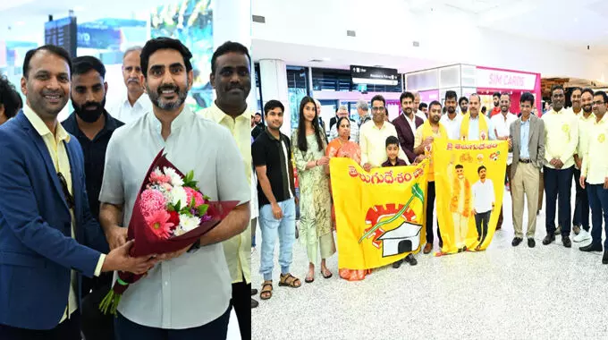 Nara Lokesh pitches Andhras potential during Sydney outreach Nara Lokesh pitches Andhras potential during Sydney outreach