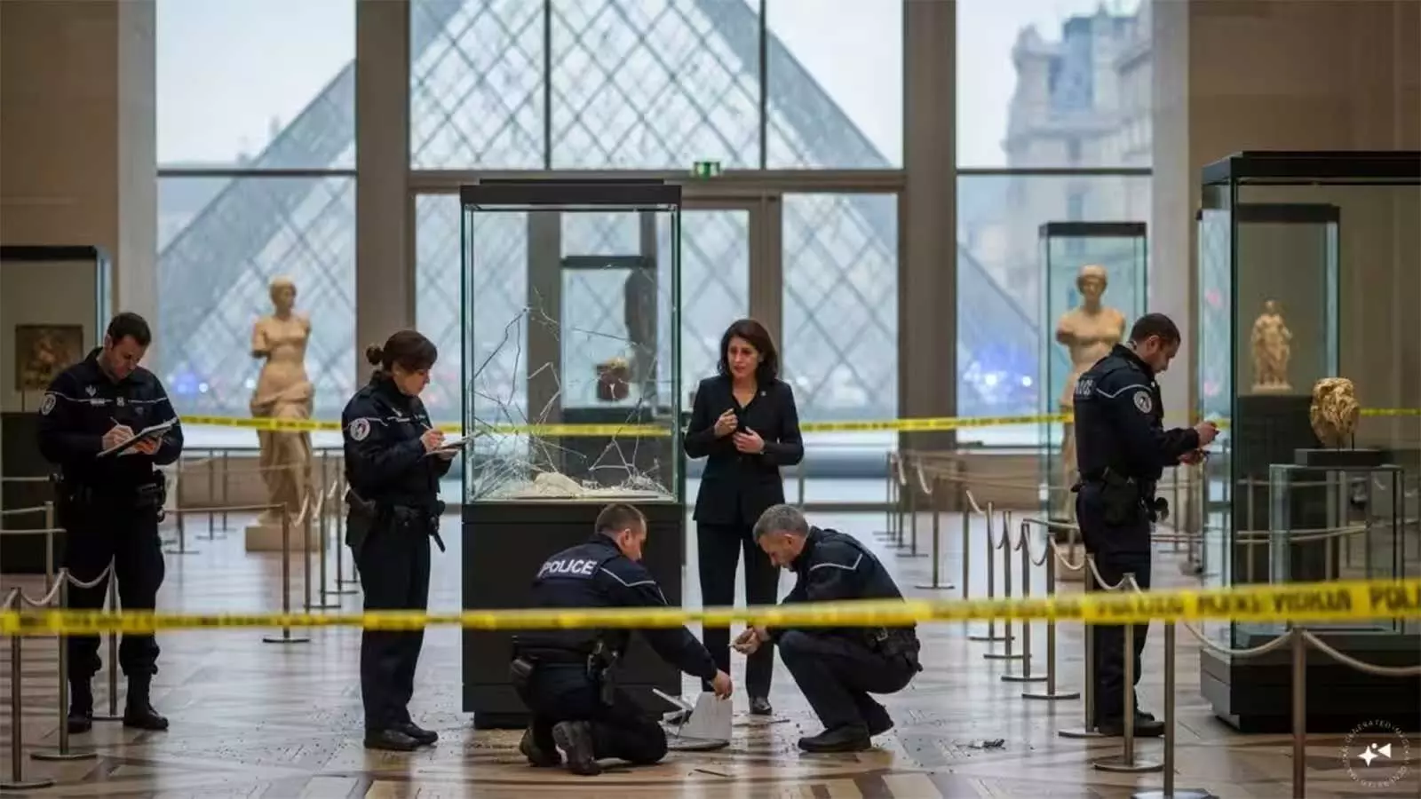 Louvre robbery: Chainsaw bandits raid Napoleons jewels